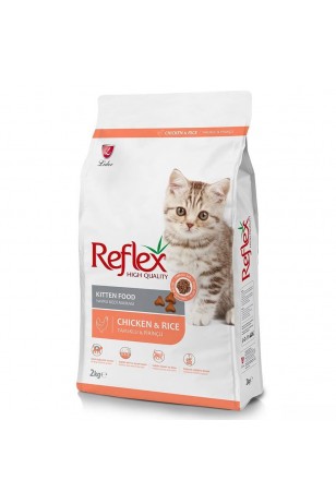 Reflex Kitten Tavuk ve Pirinç Yavru Kedi Maması 2 Kg