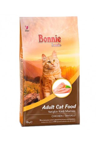 Bonnie Tavuklu Yetişkin Kedi Maması 10 Kg