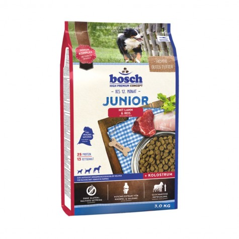 Bosch Junior Kuzu ve Pirinçli Yavru Köpek Maması 15 KG