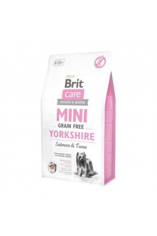 Brit Care Tahılsız Mini Yorkshire Somonlu Küçük Irk Yetişkin Köpek Maması 2 Kg