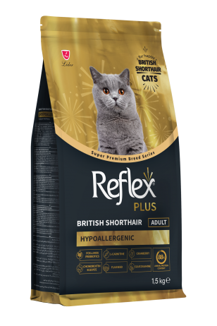 Reflex Plus British Shorthair Yetişkin Kedi Maması 1,5 Kg