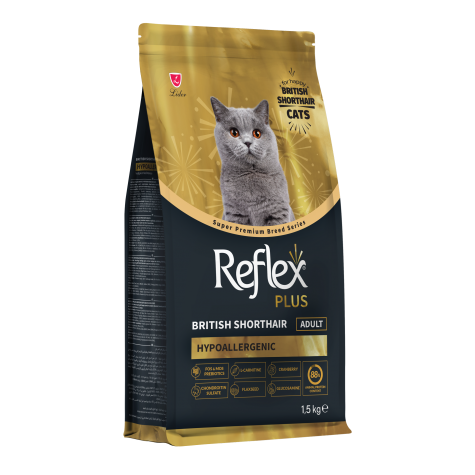 Reflex Plus British Shorthair Yetişkin Kedi Maması 1,5 Kg