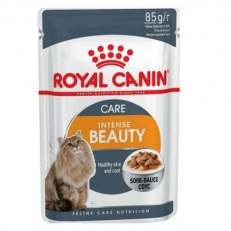 Royal Canin Gravy Intense Beauty Yetişkin Kedi Konservesi 12x85gr