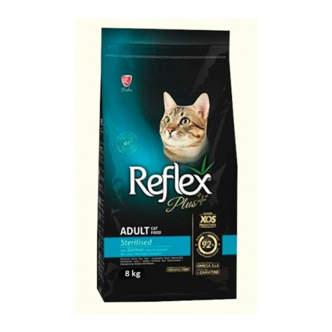 Reflex Plus Kısırlaştırılmış Somonlu Kedi Maması 1,5 KG