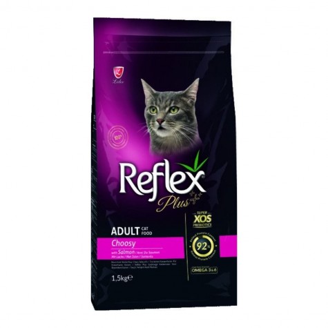 Reflex Plus Choosy Somonlu Kedi Maması 1,5 KG