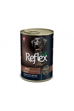 Reflex Plus Biftekli Köpek Konserve Sos İçinde Et Parçacıklı 400 Gr