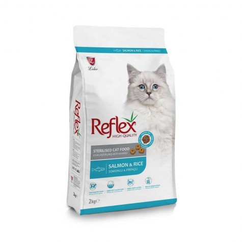 Reflex Yetişkin Kısır Kedi Maması Somonlu 2 Kg