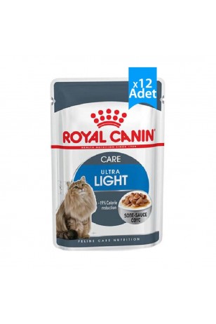 Royal Canin Ultra Light Weight Care Yetişkin Kedi Konservesi 12x85gr