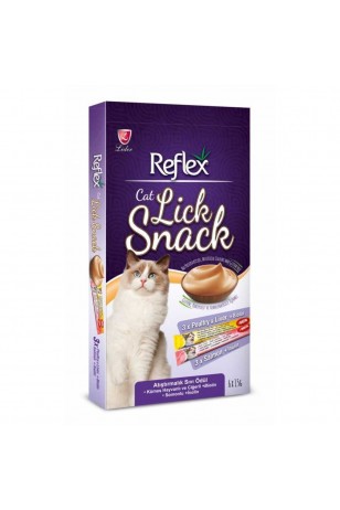 Reflex Kediler İçin Likit Snack 6X15 Gr