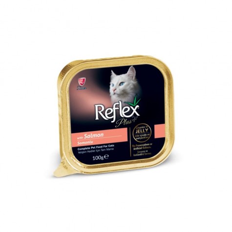 Reflex Plus Somonlu Kedi Konserve Jöle İçinde 100 Gr Aluminyum