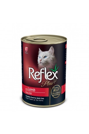 Reflex Plus Kuzulu Kedi Konserve Jöle İçinde Et Parçacıklı 400 Gr