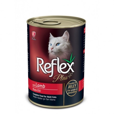Reflex Plus Kuzulu Kedi Konserve Jöle İçinde Et Parçacıklı 400 Gr