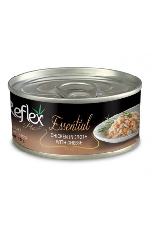 Reflex Plus Essential Kedi Tavuklu&Peynirli 70 Gr