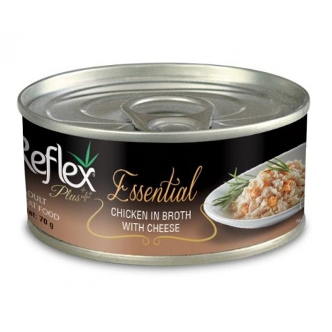 Reflex Plus Essential Kedi Tavuklu&Peynirli 70 Gr