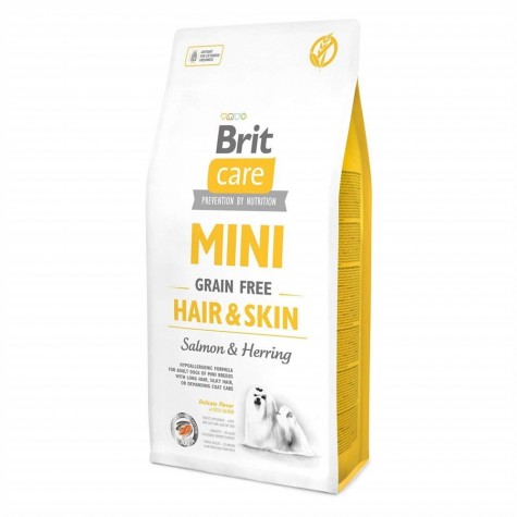 Brit Care Tahılsız Mini Hair Skin Somonlu Köpek Maması 2 Kg
