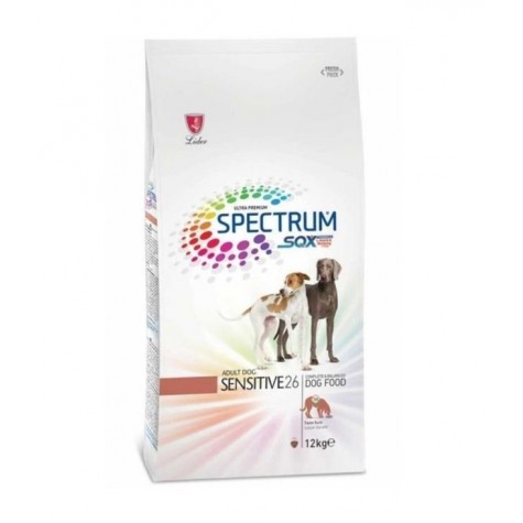 Spectrum Sensitive 26 Kuzu Etli ve Pirinçli Hassas Sindirimli Köpekler İçin 12 Kg