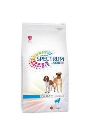 Spectrum Derm 26 Somonlu Hassas Derili Balıklı Yetişkin Köpek Maması 3 Kg
