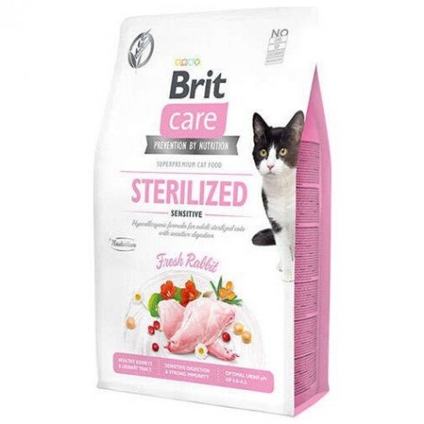 Brit Care Sterilised Tavşan Etli Tahılsız Kısırlaştırılmış Kedi Maması 2 Kg
