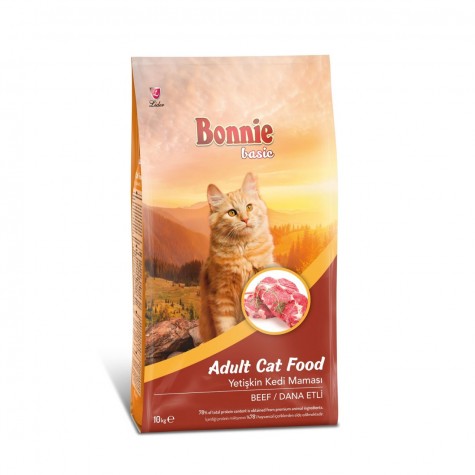 Bonnie Beef Dana Etli Yetişkin Kedi Maması 10 kg