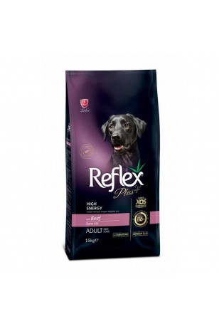 Reflex Plus Biftekli High Energy Yetişkin Köpek Maması 15 kg