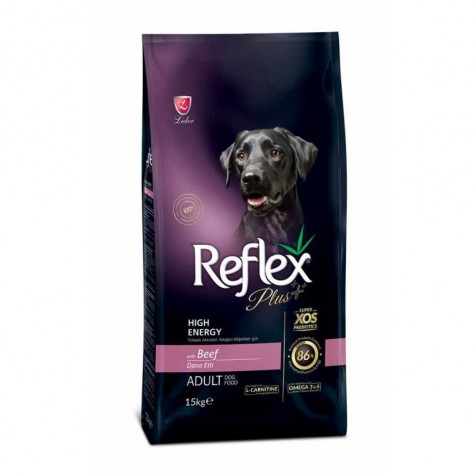 Reflex Plus Biftekli High Energy Yetişkin Köpek Maması 15 kg