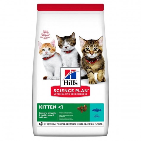 Hills Kitten Tuna Balıklı Yavru Kedi Kuru Maması 1.5 Kg