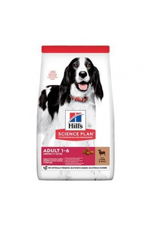 Hills Adult Lamb Rice Kuzu Etli ve Pirinçli Yetişkin Köpek Maması 14 Kg